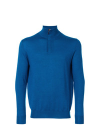 N.Peal Regent Half Zip Sweater