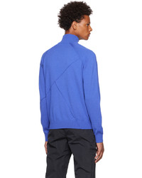 A-Cold-Wall* Blue Turtleneck Sweater