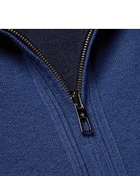 Loro Piana Bomber Bay Reversible Zipped Baby Cashmere Cardigan