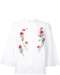 blusa bordada blanca