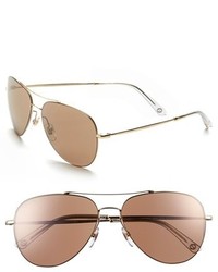 Gucci 59mm Aviator Sunglasses