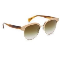 Oliver Peoples Eyewear Shlie Mirrored Sunglasses