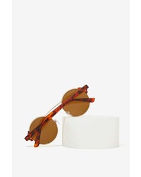 Nasty Gal Factory Make The Rounds Tortoise Shell Shades