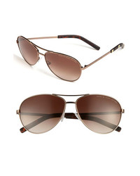 Marc by Marc Jacobs 59mm Aviator Sunglasses Brown Brown Brown One Size