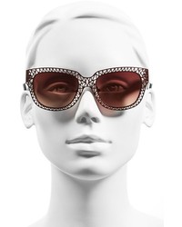 Kensie Marisa 52mm Rectangle Sunglasses