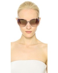 Fendi Mirrored Cat Eye Sunglasses