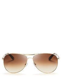 Bobbi Brown Natalie Aviator Sunglasses 55mm