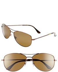 Kate Spade New York Ally 60mm Polarized Metal Aviator Sunglasses, $170 |  Nordstrom | Lookastic