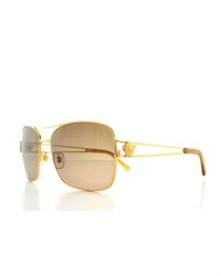 Versace Sunglasses Ve 2138 100213 Gold 59mm