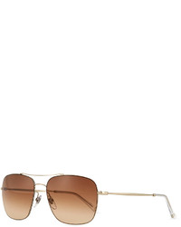 Gucci Wire Rim Square Sunglasses