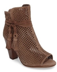 Vince Camuto Kamey Perforated Open Toe Bootie