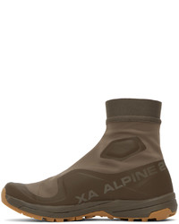 Pas Normal Studios Brown Salomon Edition Xa Alpine 2 Sneakers