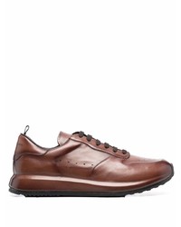Officine Creative Race Lux Panelled Low Top Leather Sneakers