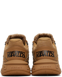 Versace Tan Trigreca Sneakers