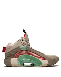 Jordan X Clot Air 35 Warrior Jade Sneakers