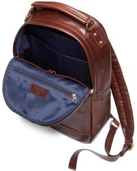 Brooks Brothers Distressed Leather Backpack