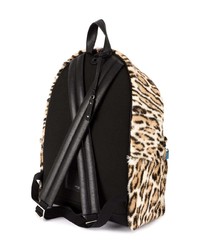 Saint Laurent Fur Leopard Backpack