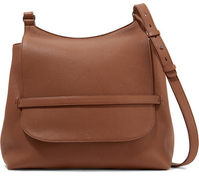 The Row Sideby textured leather shoulder bag