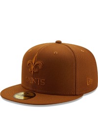 New Era Brown New Orleans Saints Color Pack 59fifty Fitted Hat At Nordstrom