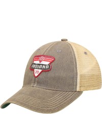LEGACY ATHLETIC Gray Indiana Hoosiers Legacy Point Old Favorite Trucker Snapback Hat At Nordstrom