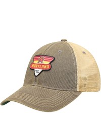 LEGACY ATHLETIC Gray Maryland Terrapins Legacy Point Old Favorite Trucker Snapback Hat At Nordstrom