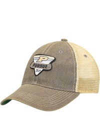 LEGACY ATHLETIC Gray Purdue Boilermakers Legacy Point Old Favorite Trucker Snapback Hat At Nordstrom