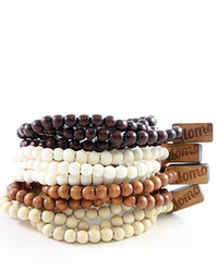 Domo Beads Natural Wrap Bracelet Bundle