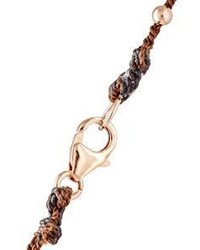 Feathered Soul Willow Wrap Bracelet Brown