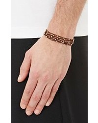 Feathered Soul Willow Wrap Bracelet Brown