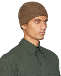 Lemaire Brown Knitted Hat Beanie