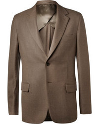 Façonnable Faconnable Unstructured Wool Hopsack Blazer