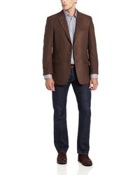 Jones New York Two Button Side Vent Corey Suede Sportcoat