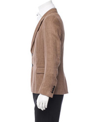 Dries Van Noten Linen Notch Lapel Blazer W Tags