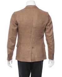 Dries Van Noten Linen Notch Lapel Blazer W Tags