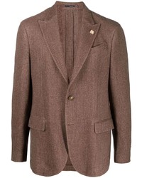 Lardini Single Breasted Tailored Blazer