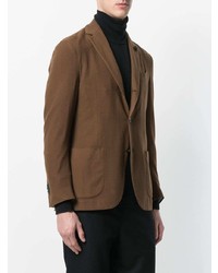Lardini Slanted Pocket Blazer Jacket
