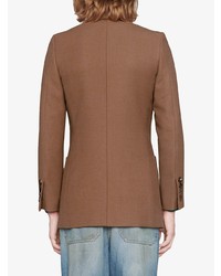 Gucci Slim Fit Buttoned Blazer Jacket