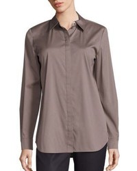 Lafayette 148 New York Brody Excursion Stretch Blouse