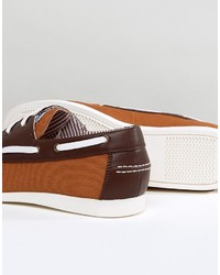 Lambretta Boat Shoes Tan