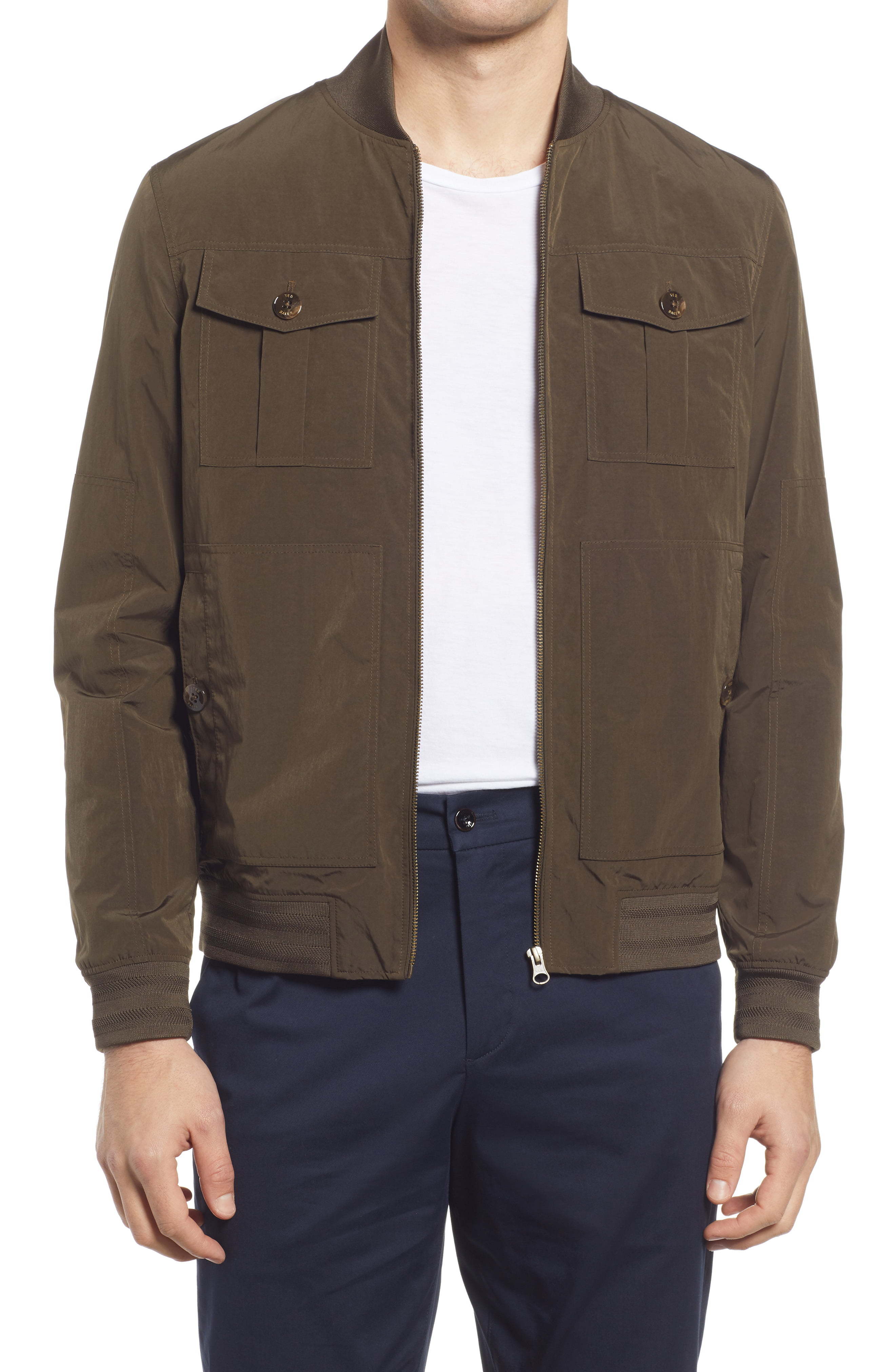 Ted Baker London Geers Water Resistant Bomber Jacket, $349 | Nordstrom ...