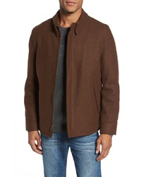 Schott NYC Liberty Wool Blend Zip Front Jacket