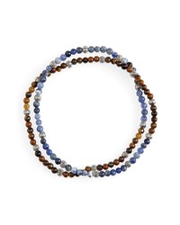 Nordstrom Men's Shop Bead Wrap Bracelet
