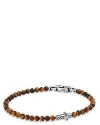 David Yurman Spiritual Beads Cross Station Bracelet