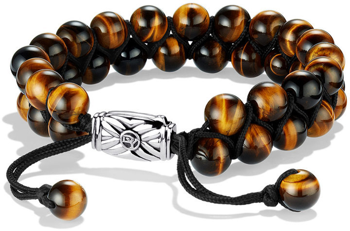 David Yurman Men's Spiritual Beads Two-Row Bracelet