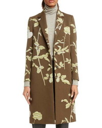 Brown Brocade Coat