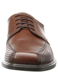 Ecco Johannesburg Perforated Tie Lace Up Bicycle Toe Shoes