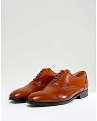 Paul Smith Ps By Gilbert High Shine Brogues In Tan