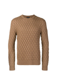 Theory Geometric Texture Fitted Sweater