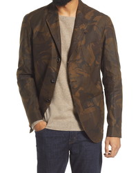 Oliver Spencer Solms Ormond Camo Water Repellent Cotton Jacket