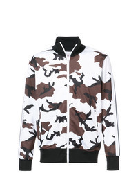 Brown Camouflage Bomber Jacket
